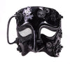 Steampunk Mask Male Silver