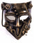 Steampunk Jester Mask Gold