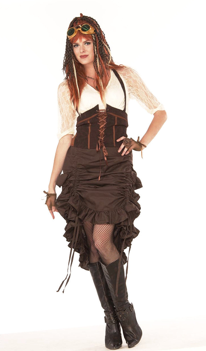 Steampunk Saloon Girl Skirt