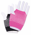 Harlequin Short Fishnet Gloves