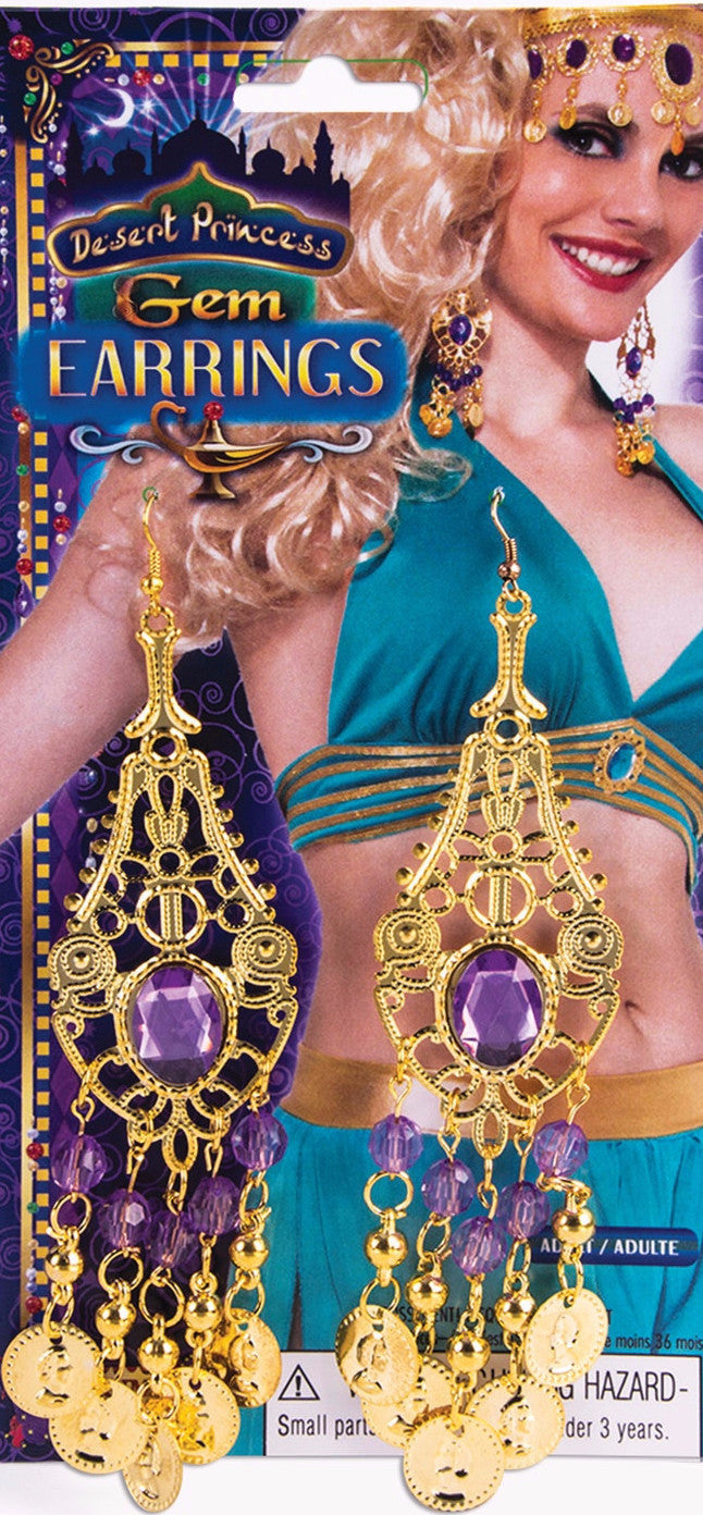 Desert Princess Gem Earrings