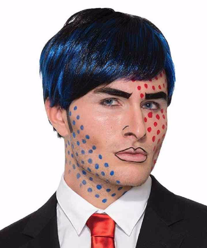 Pop Art Bobby Boom Wig