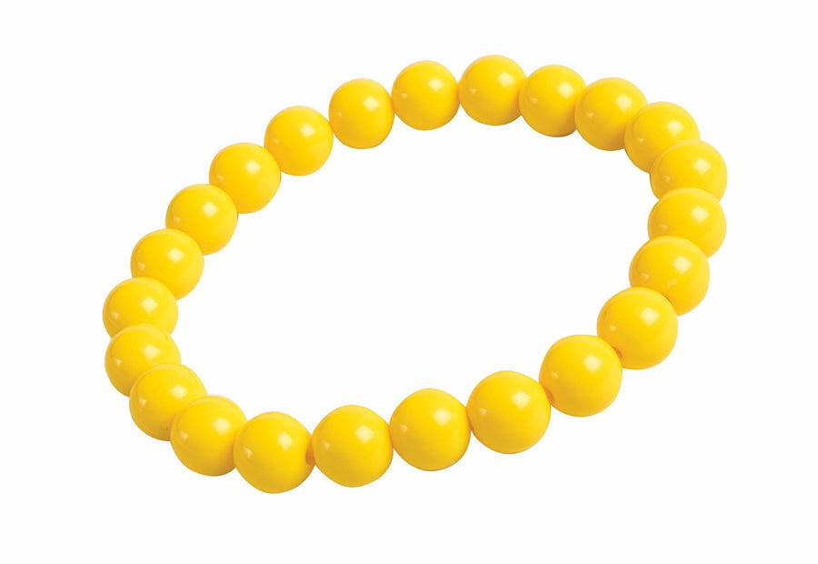 Yellow Big Pearls Bracelet