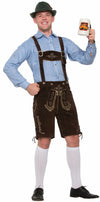 Lederhosen Shirt Blue Gingham