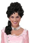 Colonial Lady Belle Wig Black