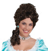 Colonial Lady Belle Wig Brown