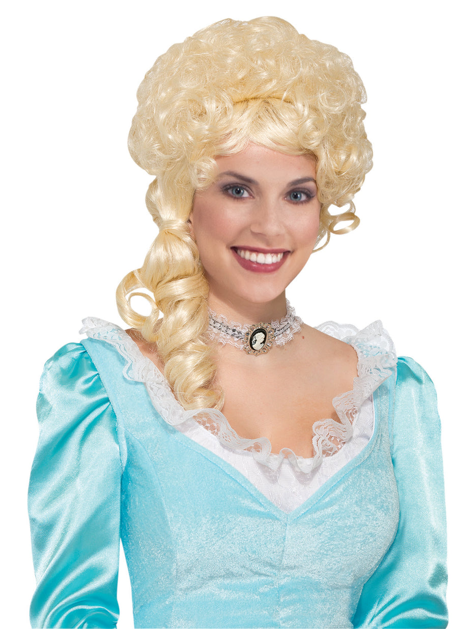 Colonial Lady Belle Wig Blonde
