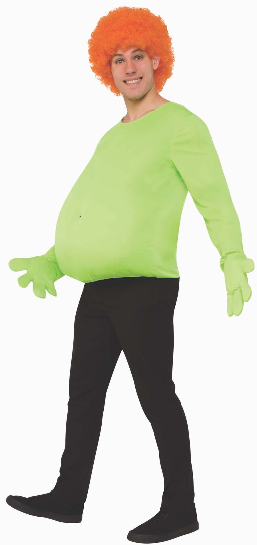 Cartoon Tummy Shirt - Green