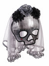 Ghostly Spirit Half Mask with Veil