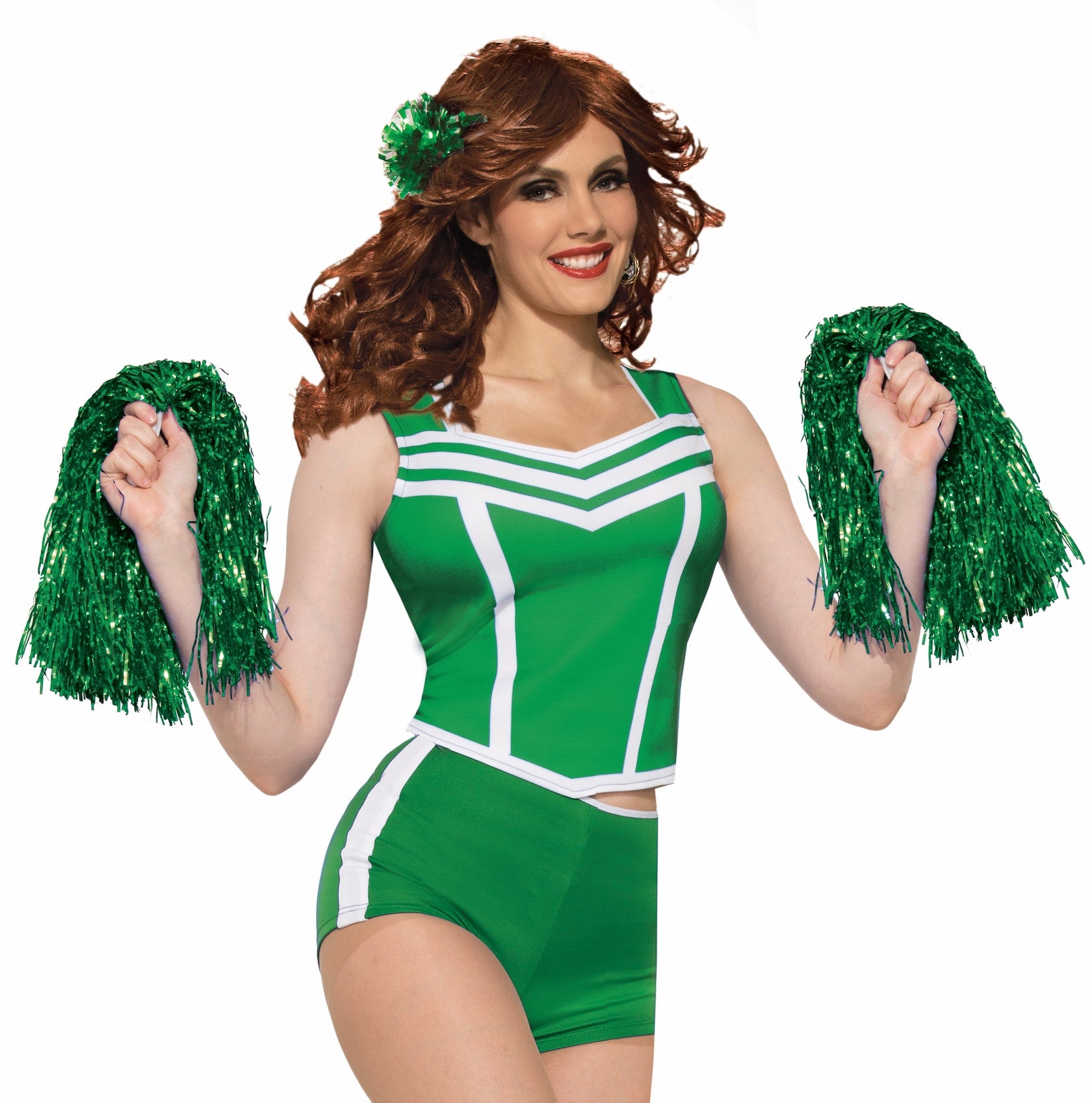 Cheerleader Booty Shorts Green