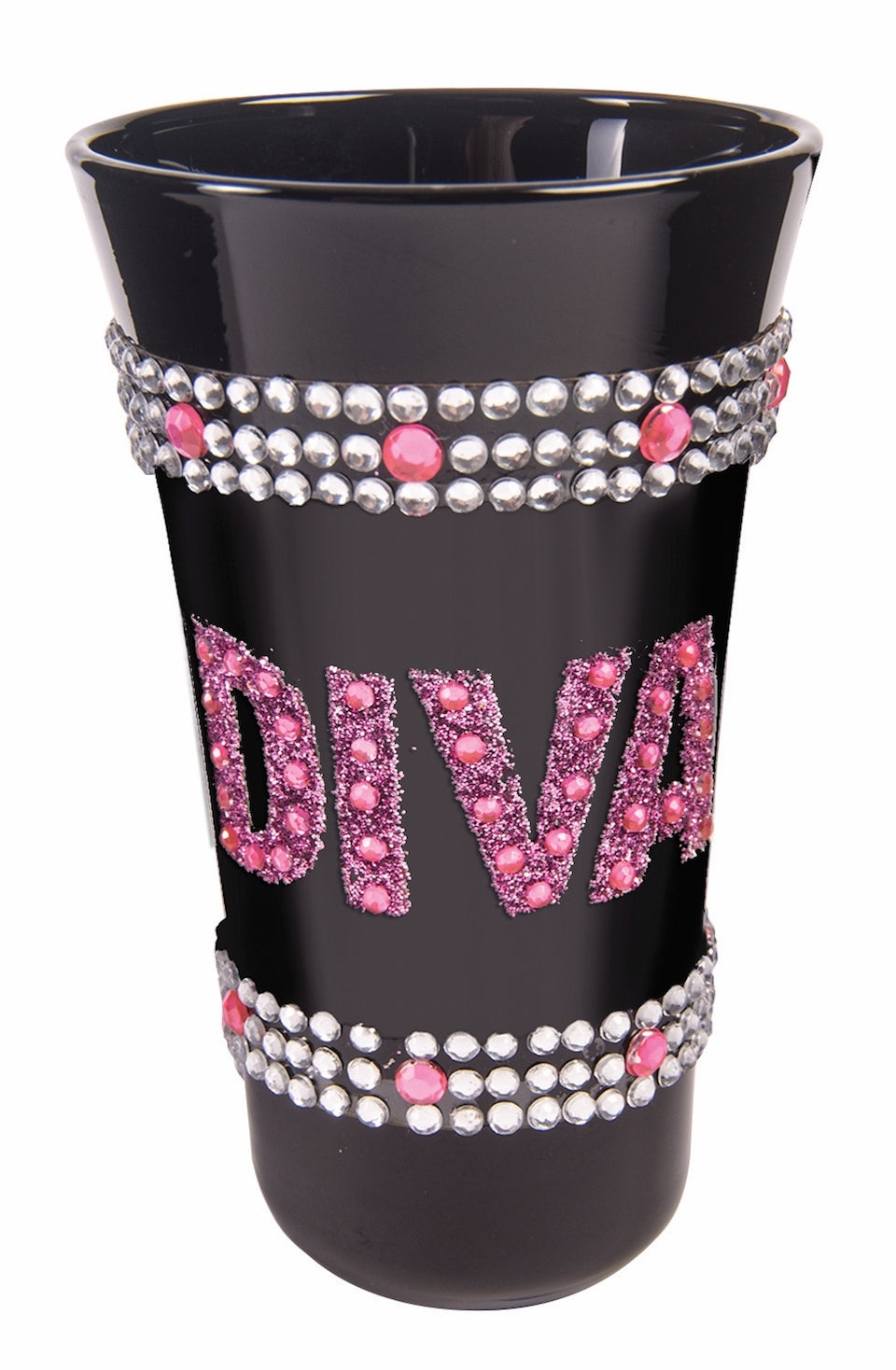 Black Shot Glass - Diva