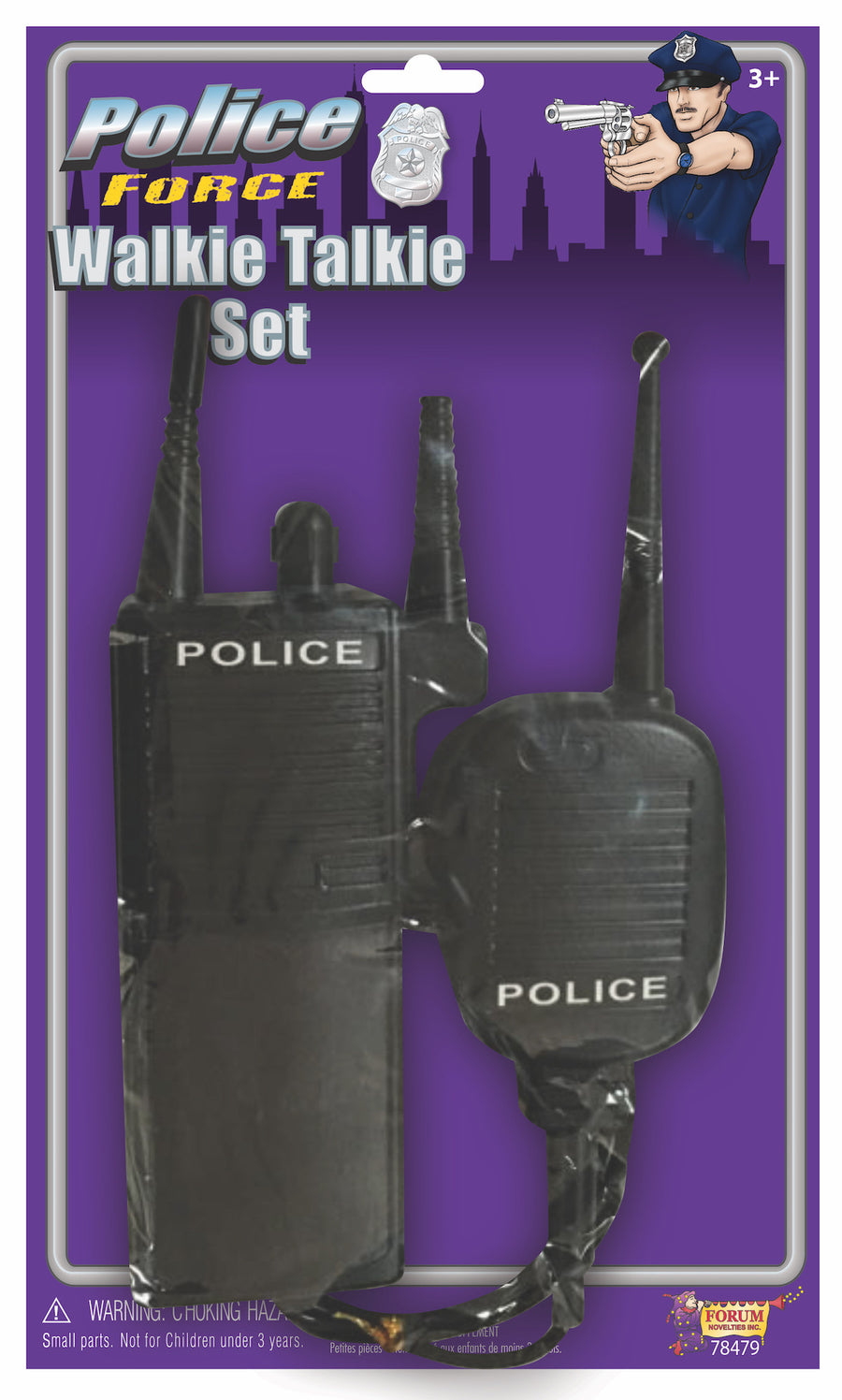 Police Walkie Talkie Set