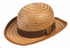 Straw Bowler Hat
