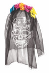 Day of the Dead Printed Veil