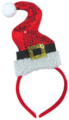 Sequin Santa Squiggle Hat