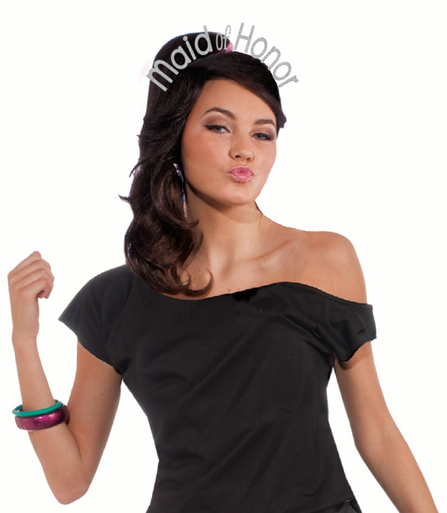 Maid of Honor Glitter Headband