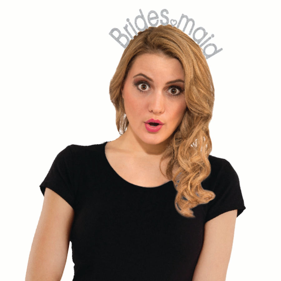 Bride's Maid Glitter Headband