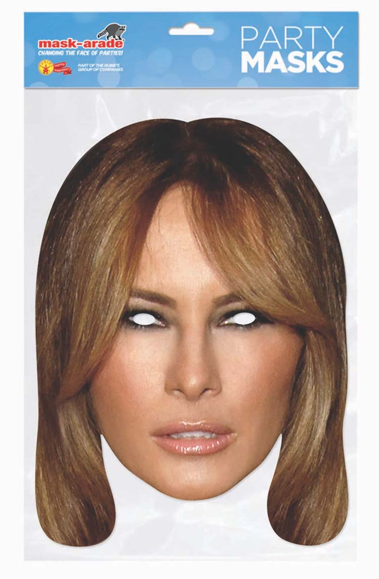 Melania Trump Paper Mask