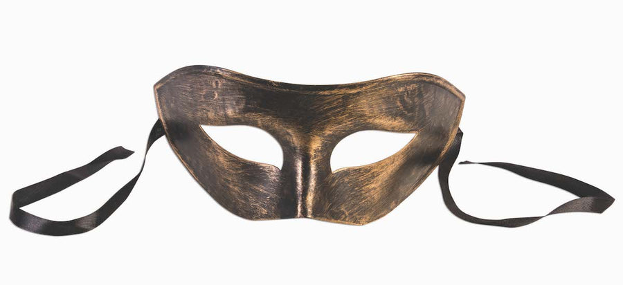 Half Mask - Gold Harlequin