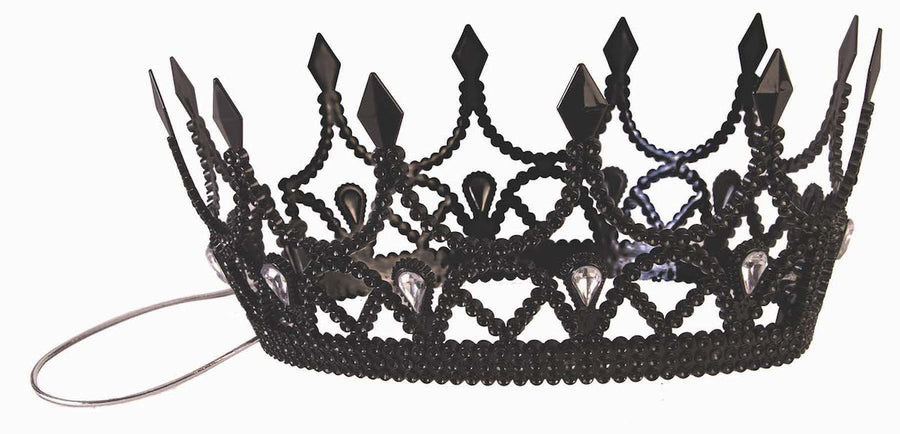 Dark Royalty Black Queen Crown