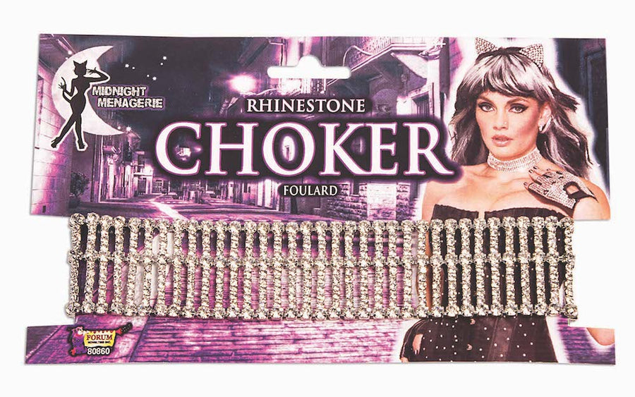 Rhinestone Choker