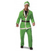 Neon Green Santa Suit