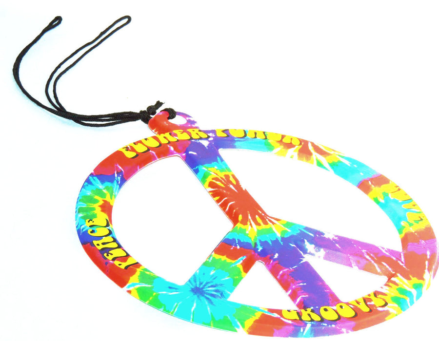 Oversized Peace Pendant
