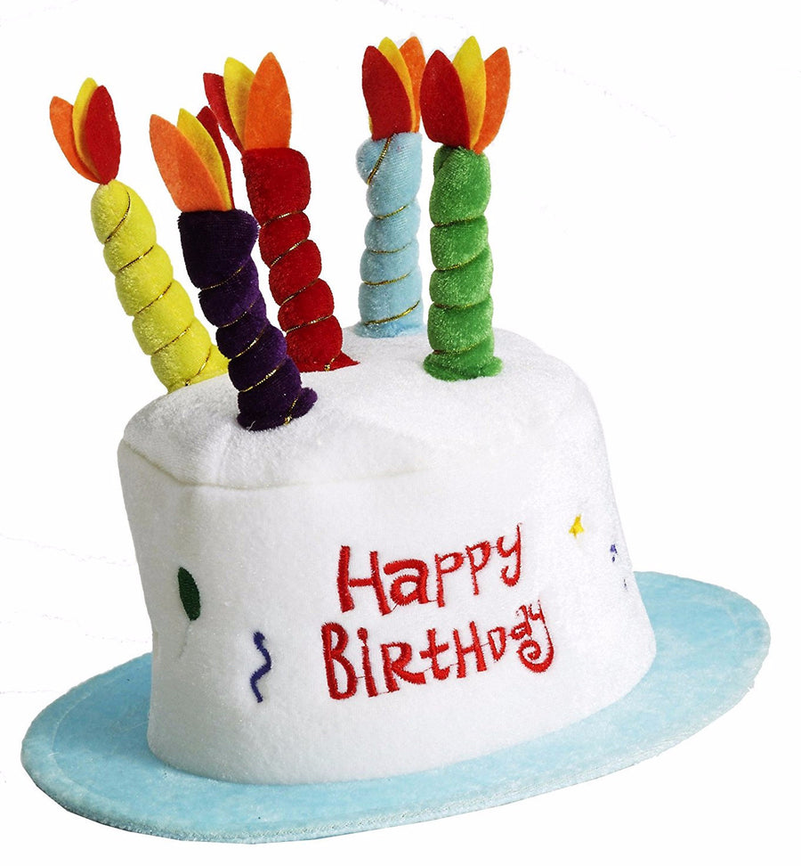 Happy Birthday Cake Top Hat