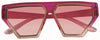 80's Glasses Hot Pink