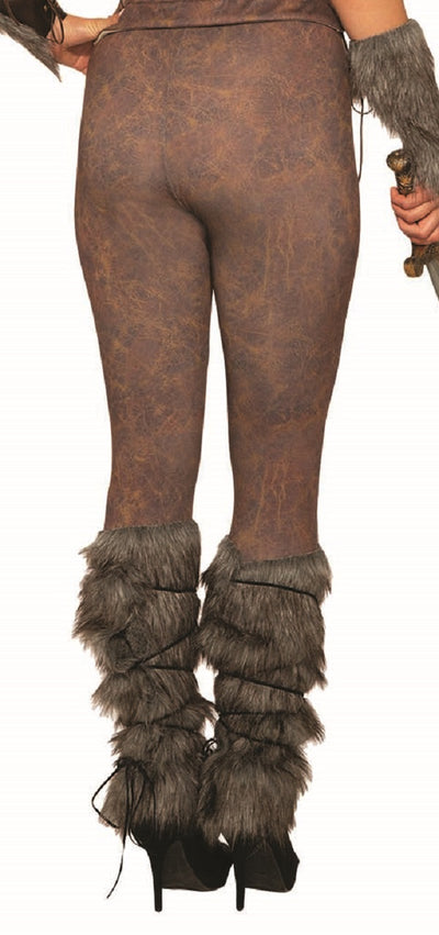Viking Leather Look Leggings