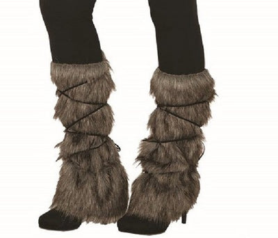 Viking Fur Leg Guards