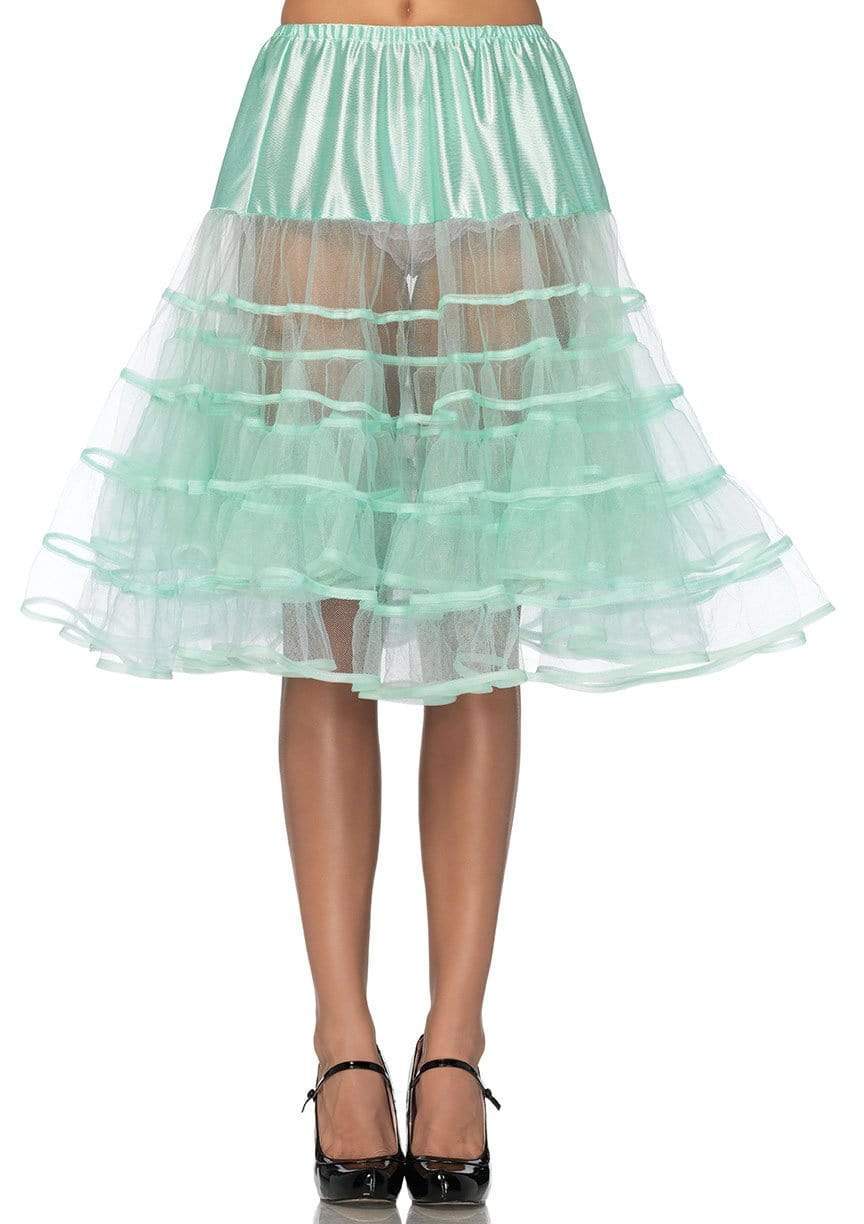 Knee Length Petticoat Skirt