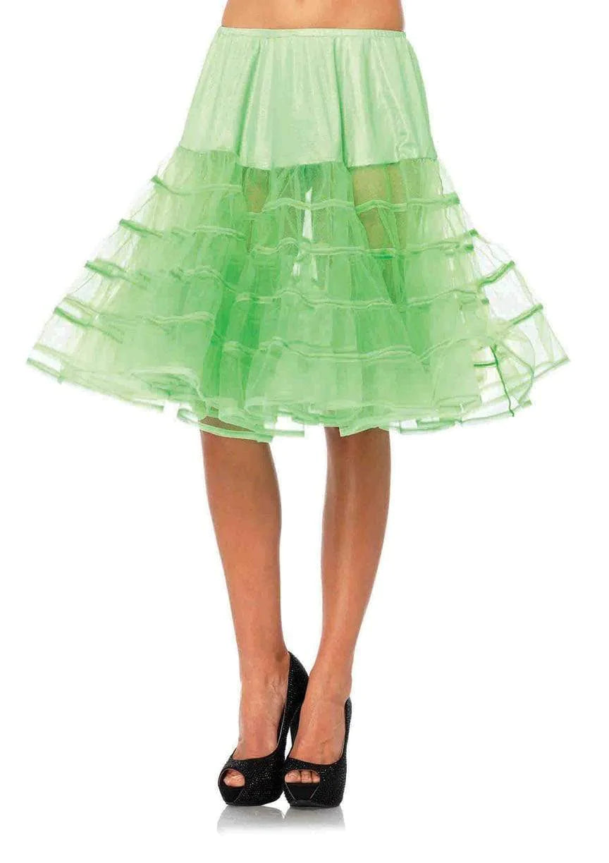 Knee Length Petticoat Skirt