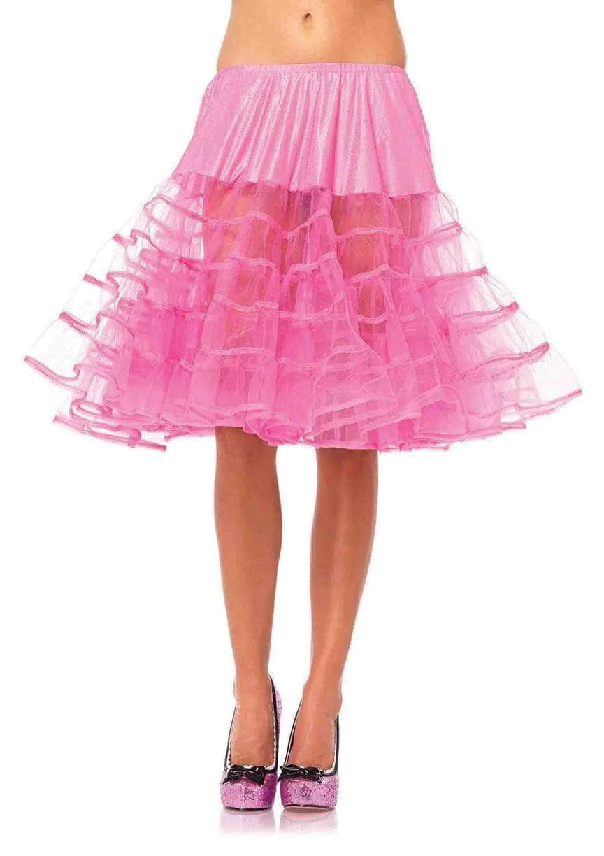 Knee Length Petticoat Skirt