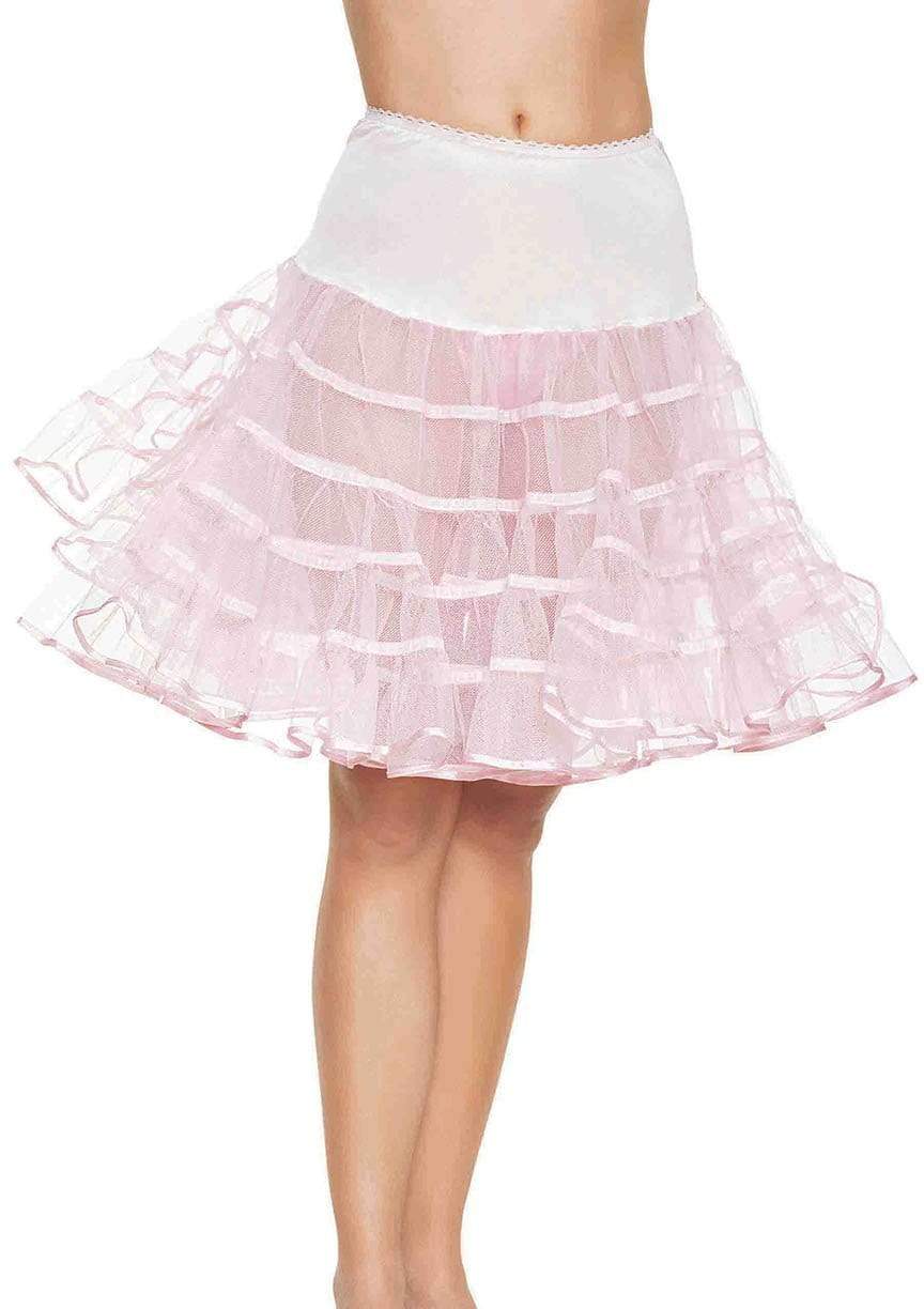 Knee Length Petticoat Skirt