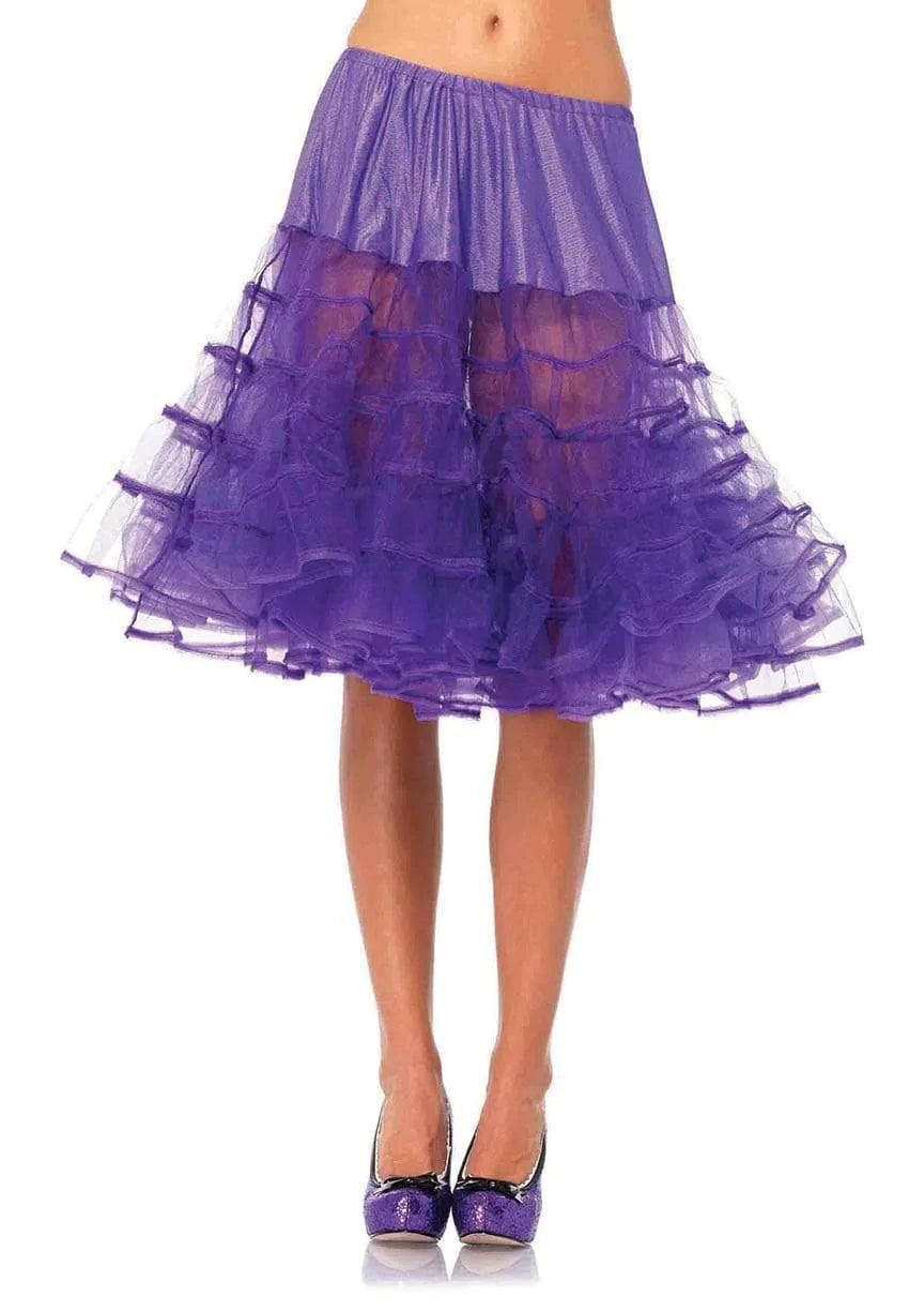 Knee Length Petticoat Skirt