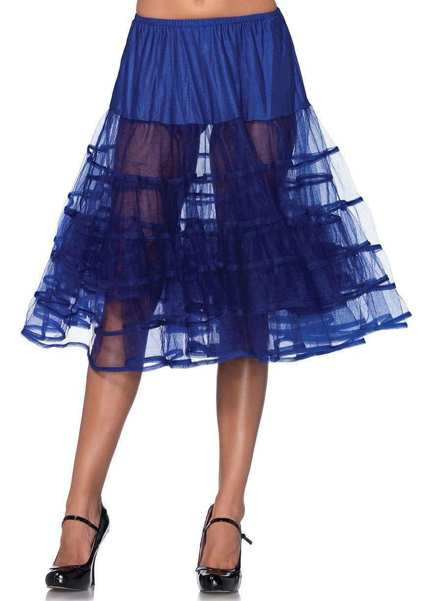 Knee Length Petticoat Skirt