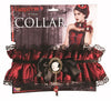 Victorian Collar Black/Red