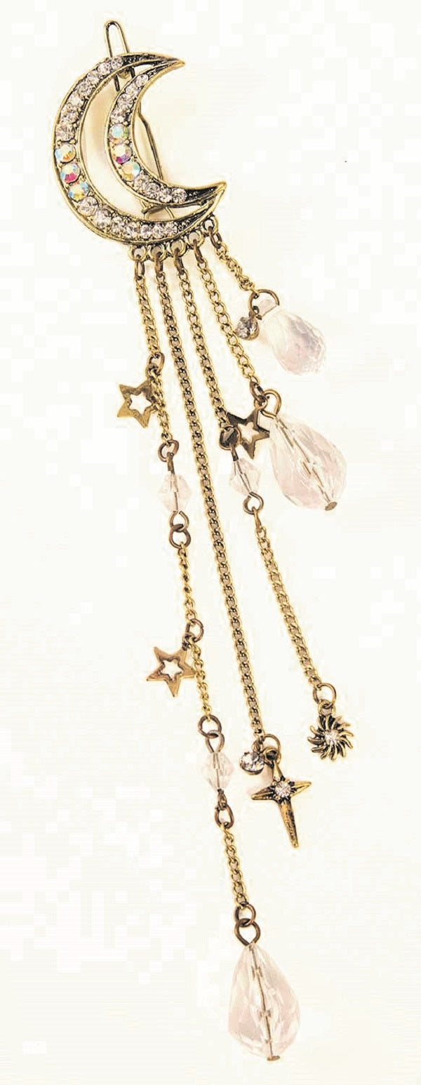 Moon Hair Clip