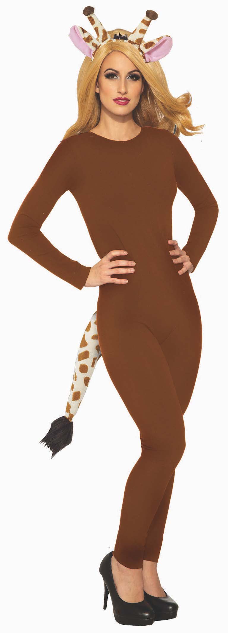 Full Body Unitard Brown