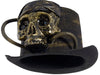 Light Up Skull Top Hat