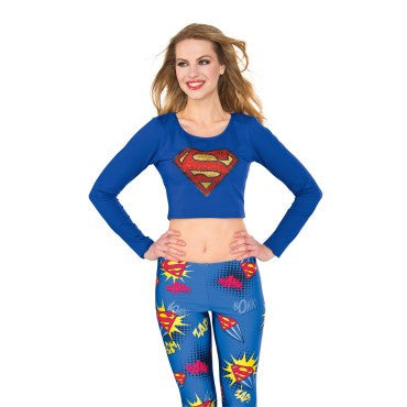 Supergirl Crop Top