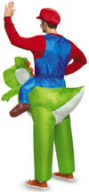 Super Mario Riding Yoshi