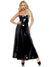 Vinyl Ball Gown With Corset Lace Up Back