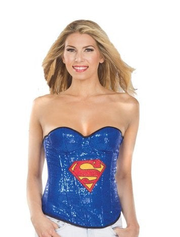 Supergirl Sequin Corset