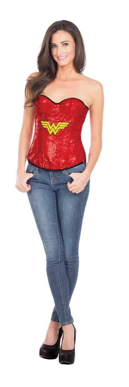 Wonder Woman Sequin Corset