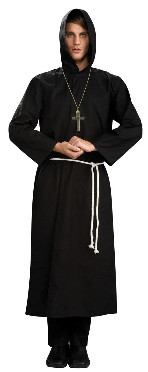 Monk Robe Black - Mystique Costumes