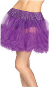 Layered Tulle Petticoat Purple