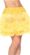 Layered Tulle Petticoat Yellow