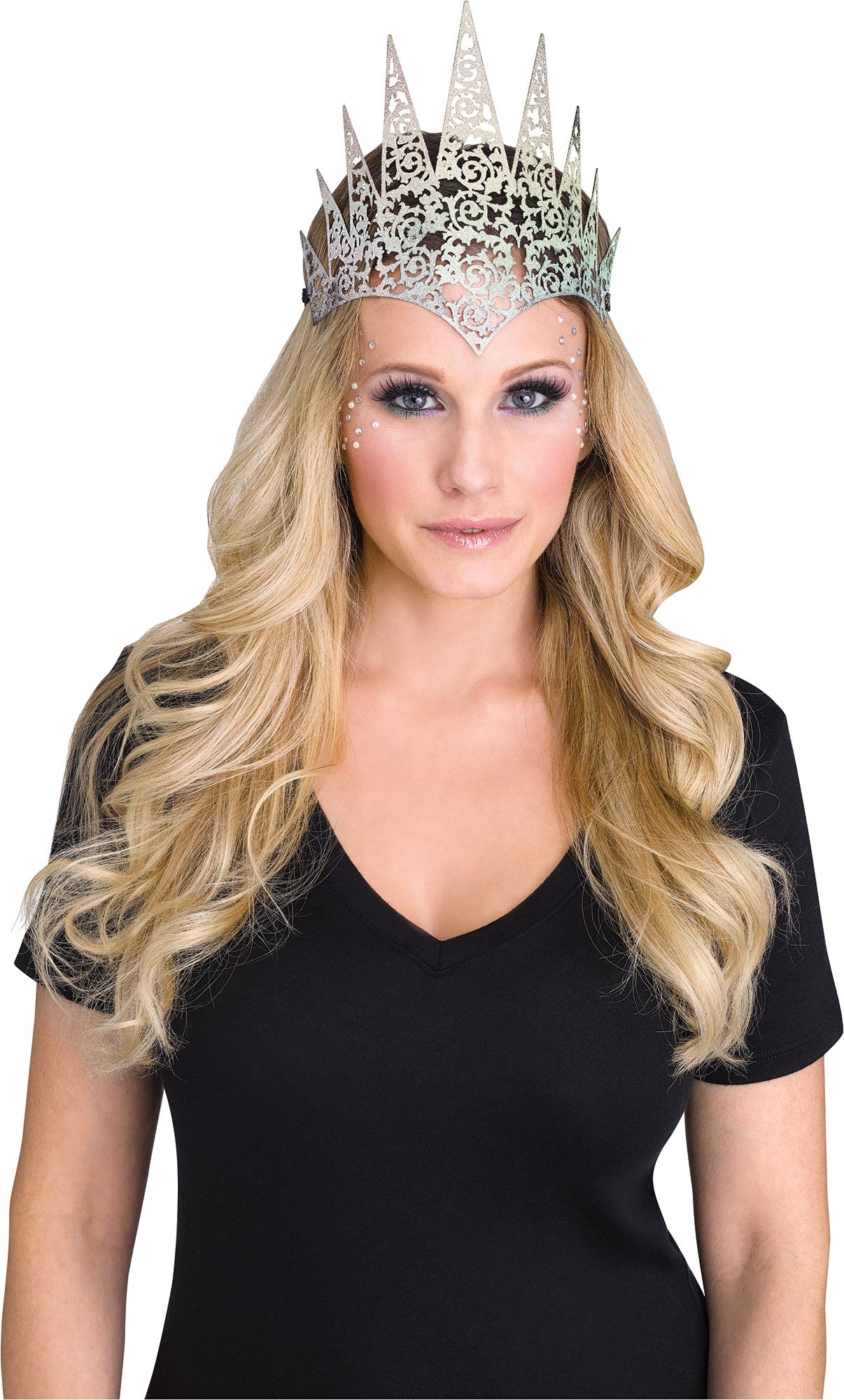 Holographic Flexible Glitter Crown